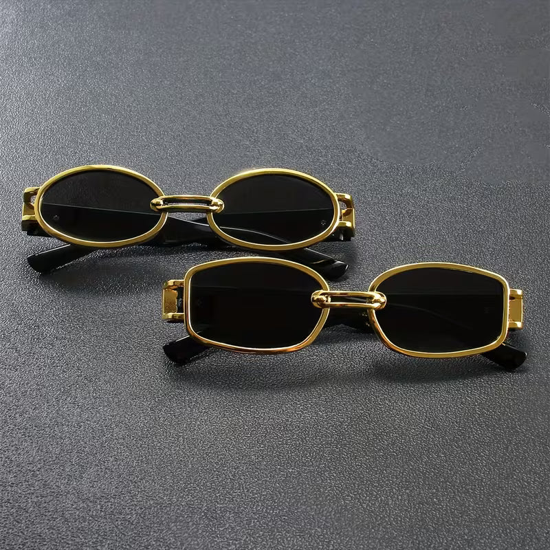 2 Piezas de Gafas Ovaladas Clásicas para Mujer con Diseño